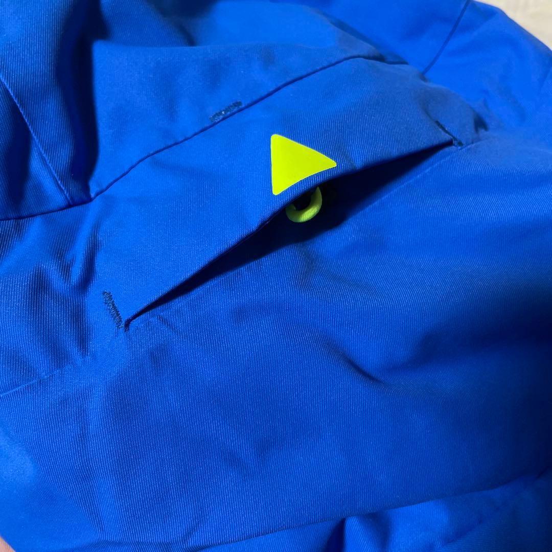 フェニックス　phenix スノーウェア　スキーウェア　XL ブルー×蛍光黄緑②