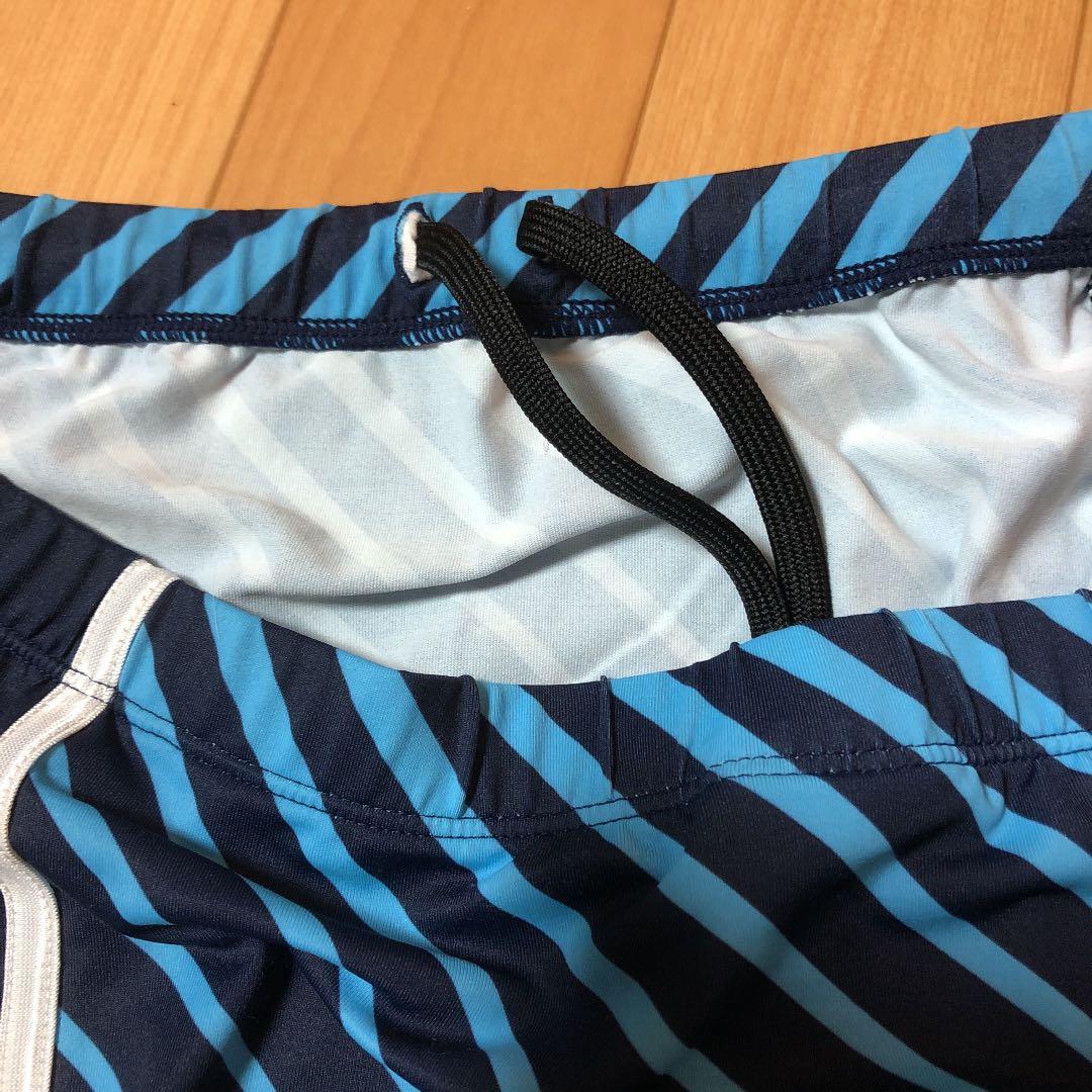 ellesse エレッセ テニスウェア 上下 ネイビー ブルー 青 ストライプ