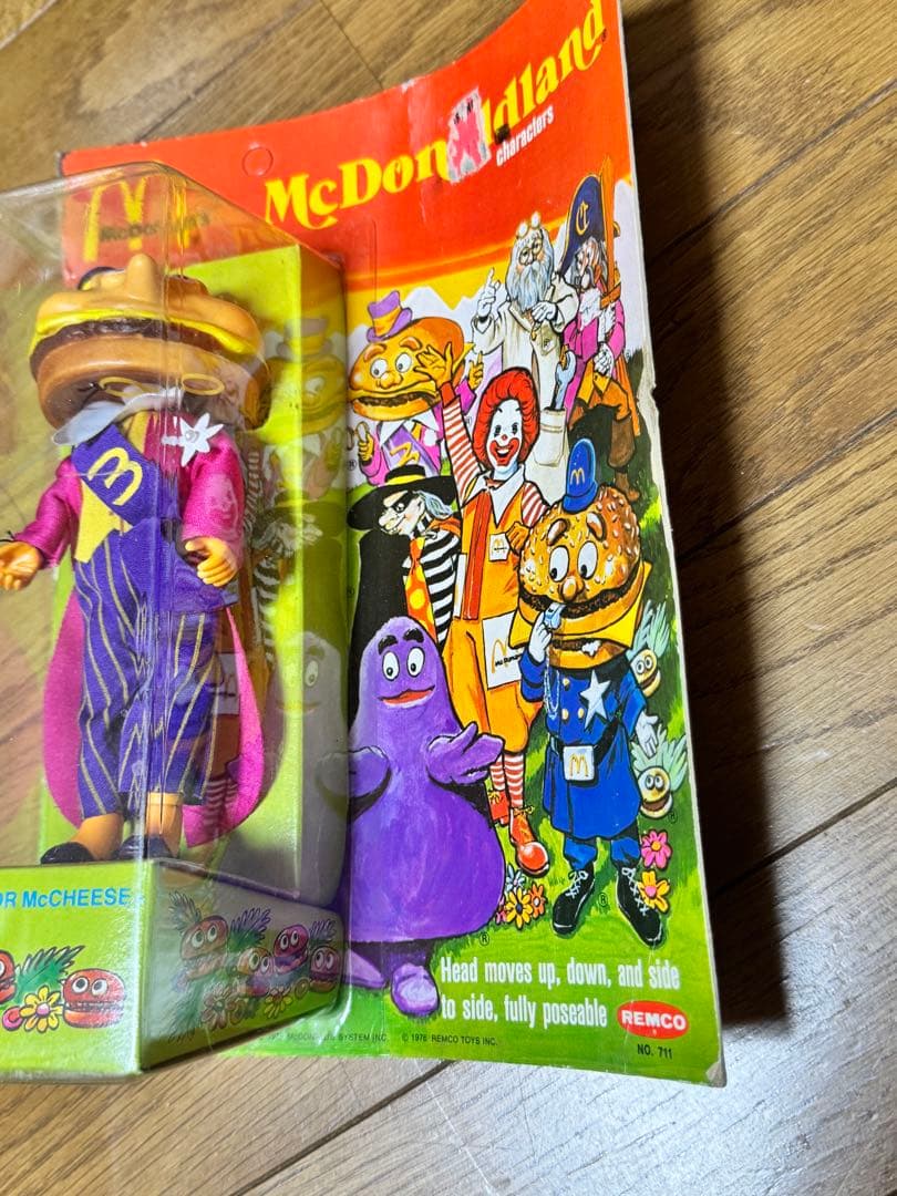 激レア REMCO 1976 マクドナルド ブリスターパック 7体 セット