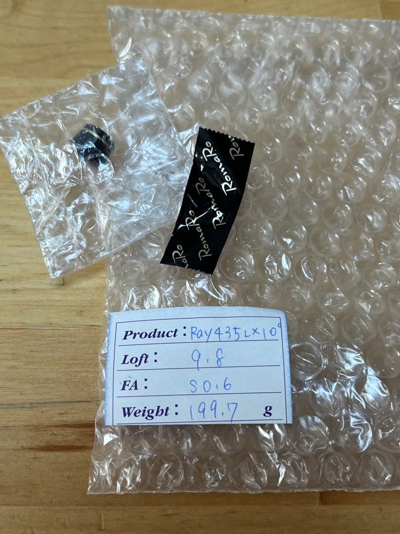 最終値下げ！未使用品 Romaro Ray 435LX 10° ヘッドのみ