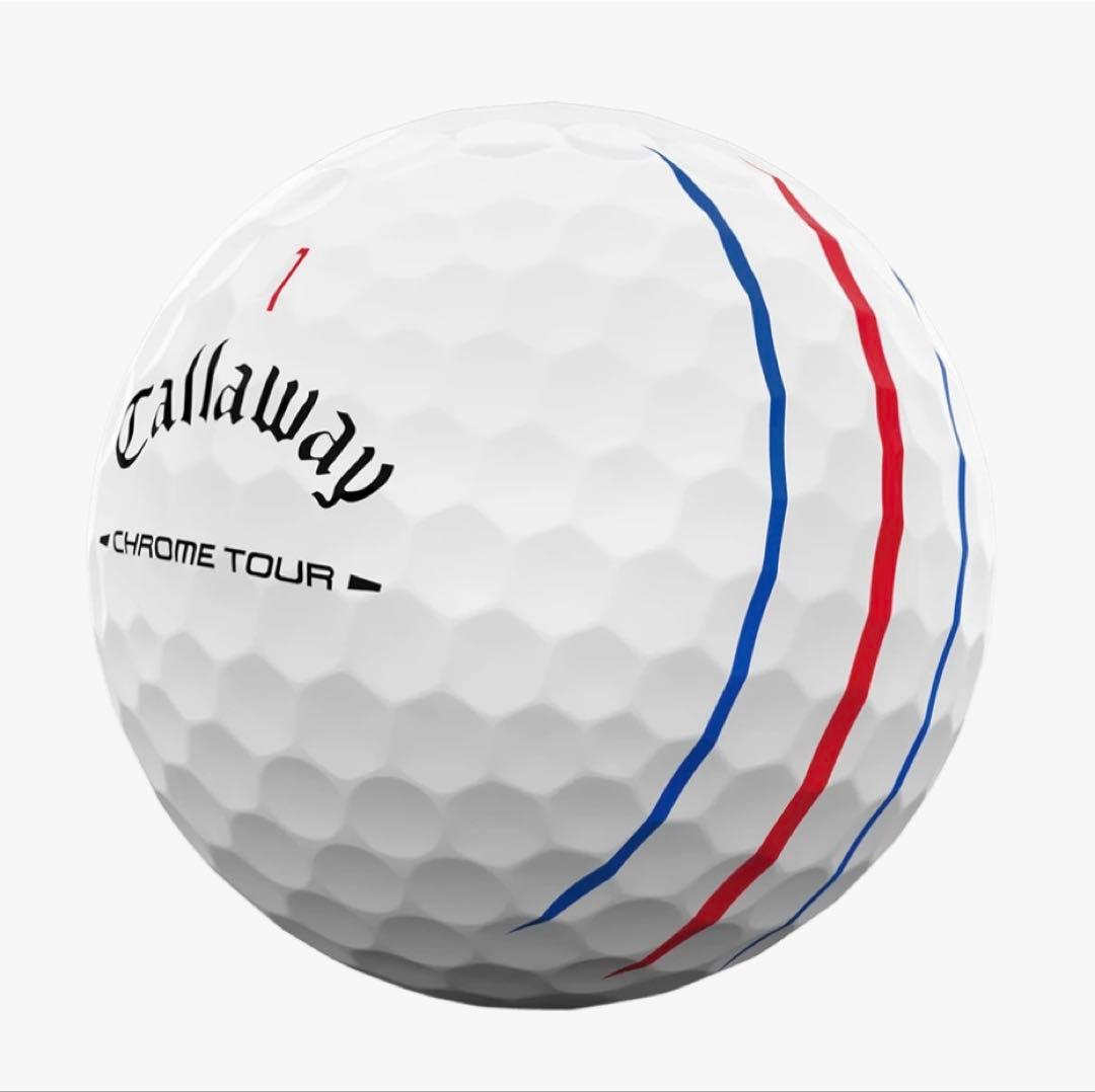 【新品未使用】CHROME TOUR TRIPLE TRACKボール　2ダース