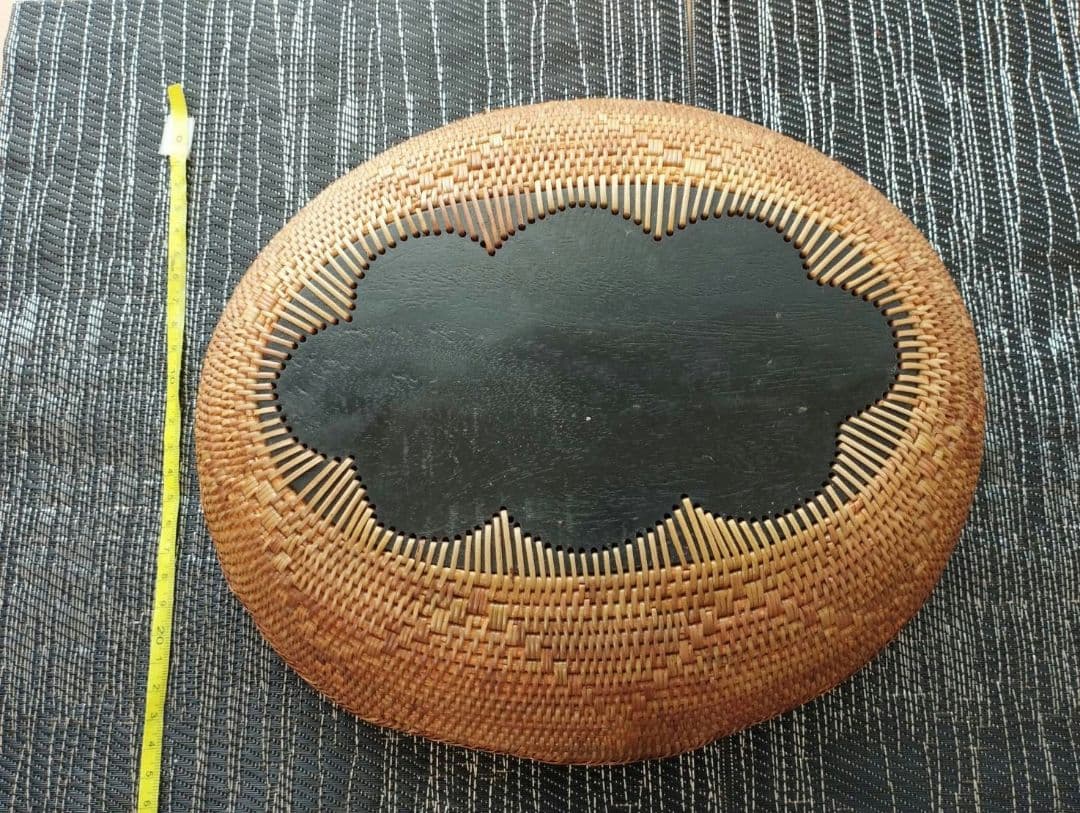 アタ 製品 ハンドメイド バスケット トレー バリ島 お土産