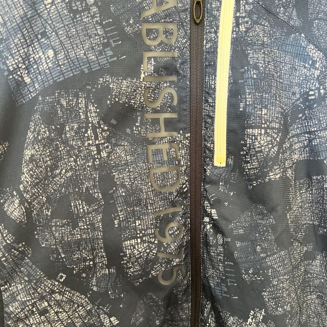 Oakley 地図柄ナイロンジャケット XXL