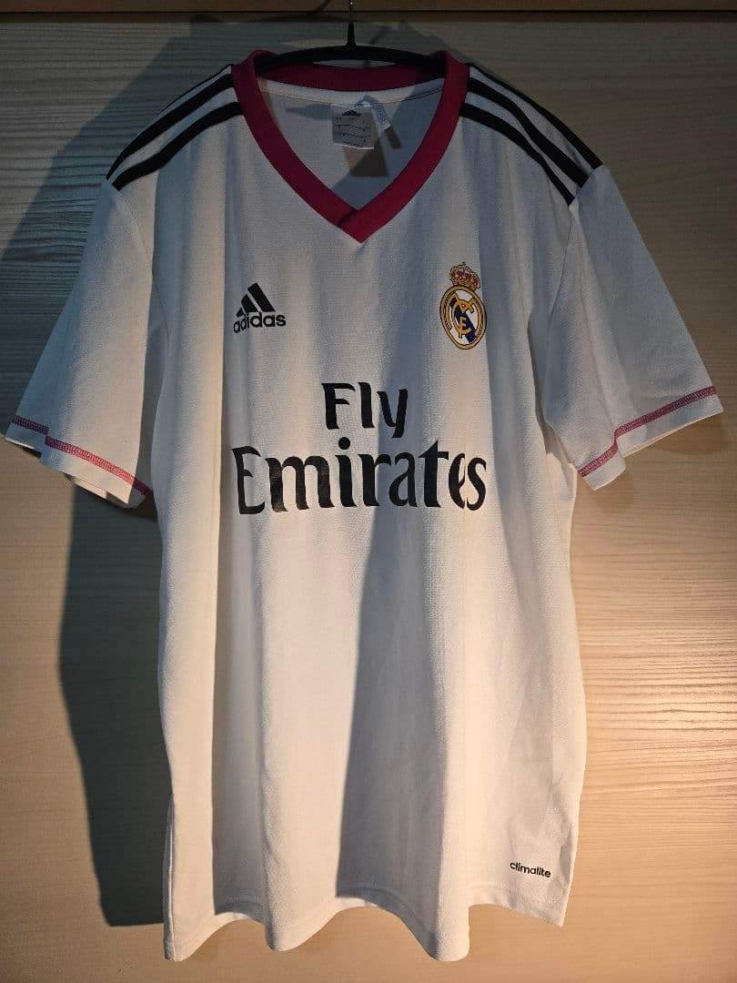 ​【希少】 14/15 レアル・マドリード ホームユニフォーム adidas