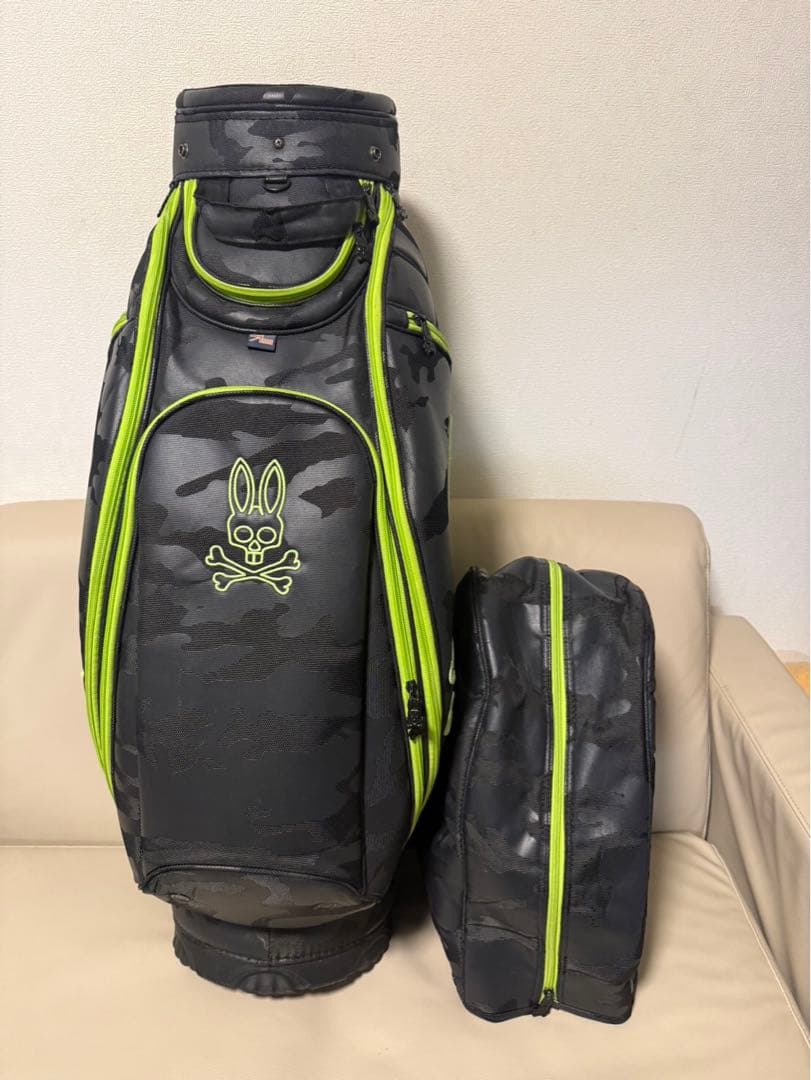 【激レア】美品　入手困難　高級　サイコバニー　ゴルフバッグ　大人気完売品