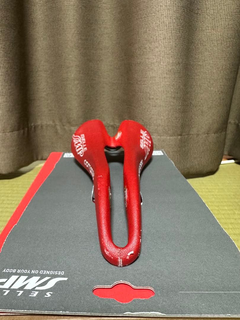 再値下げ‼️ Selle SMP comoposit レッド サドル