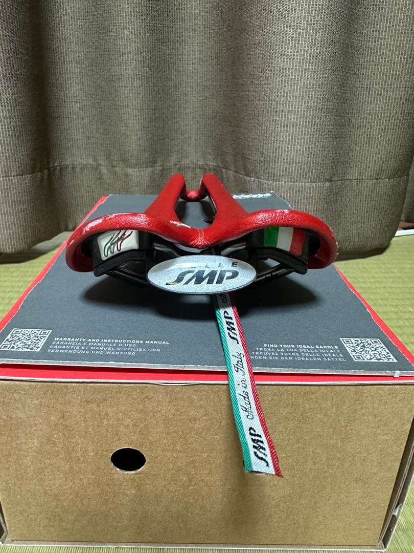 再値下げ‼️ Selle SMP comoposit レッド サドル