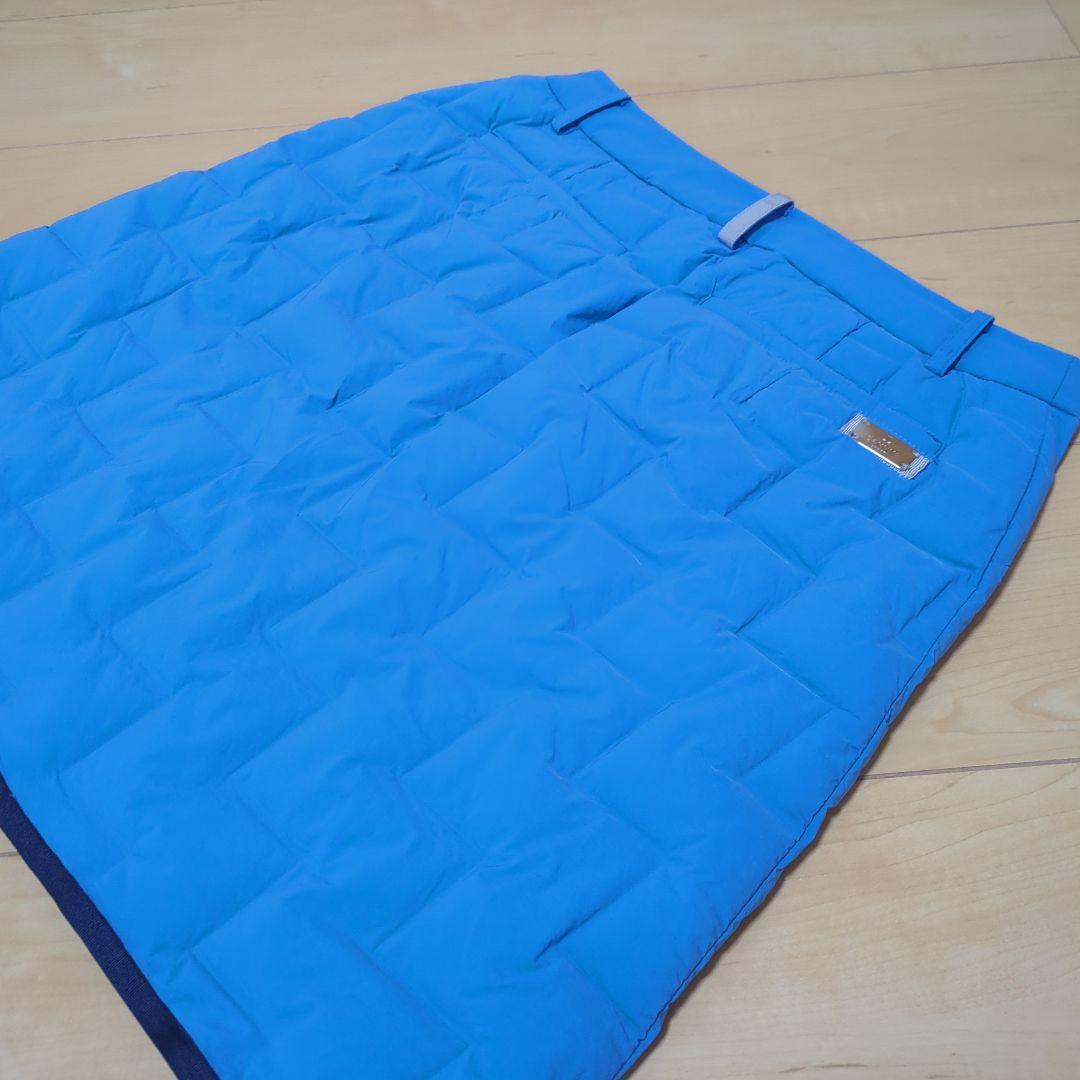 ★美品★LANVIN　GOLF　中綿キルティングスカートブルー 　38