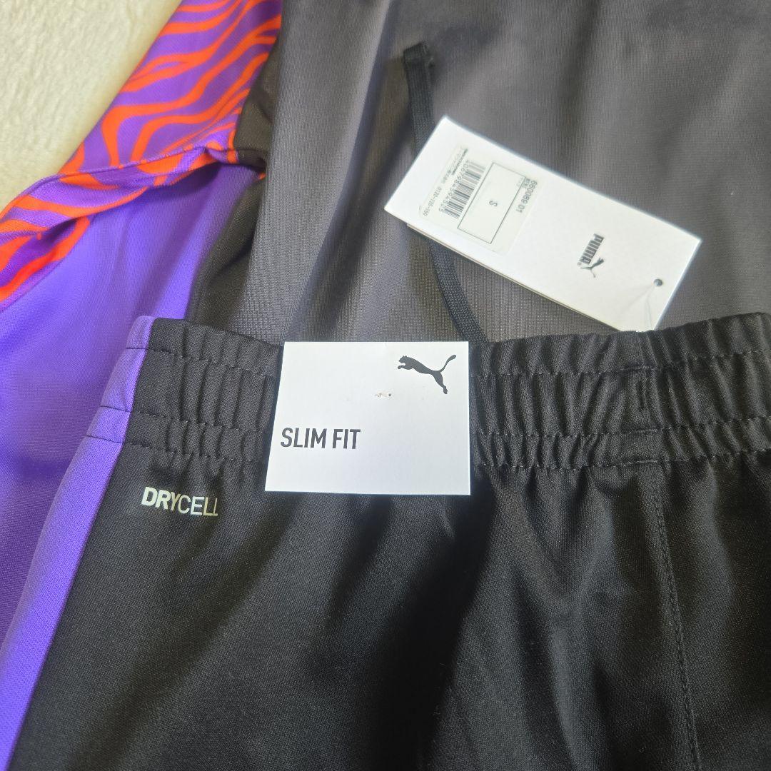 【新品未使用】PUMA ドライセル ジャージ&パンツ メンズS(レディースM)