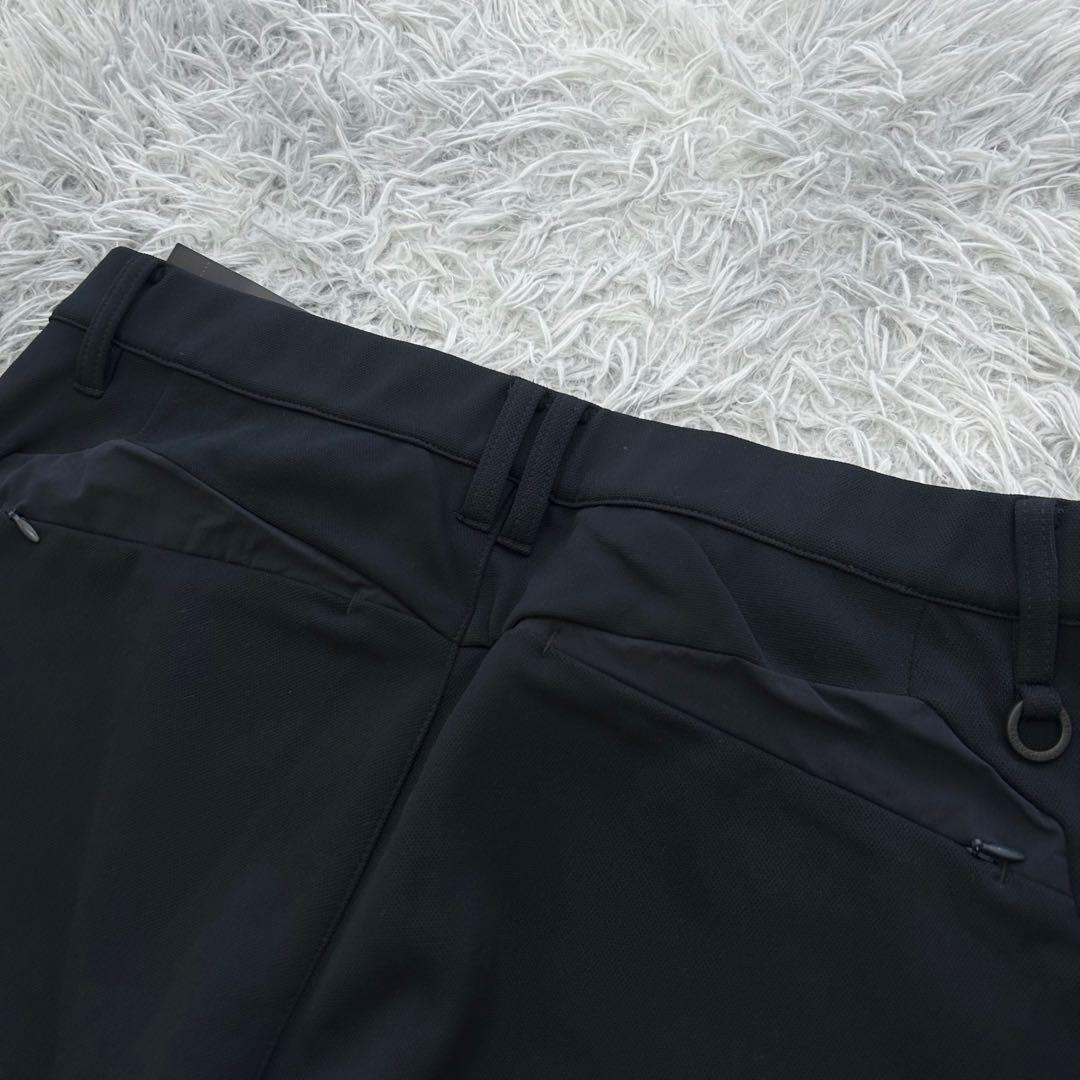 新品　パーリーゲイツ　パンツ　ストレッチ　テーパード　ネイビー　サイズ6