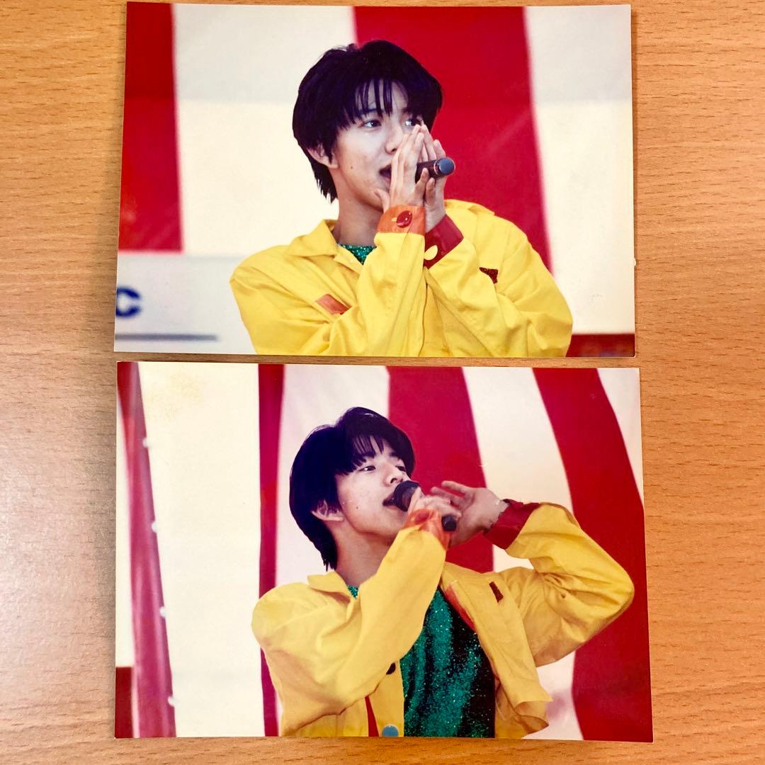 木村拓哉　SMAPデビューイベント　非公式　生写真　ブロマイド