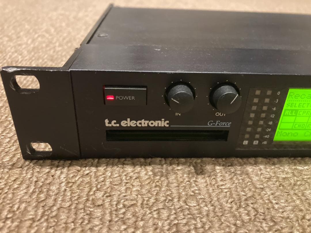 【t.c.electronic】g-force マルチエフェクター 動作品