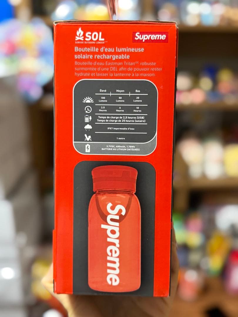 ライト・ランタン supreme SOL Water Bottle Lantern