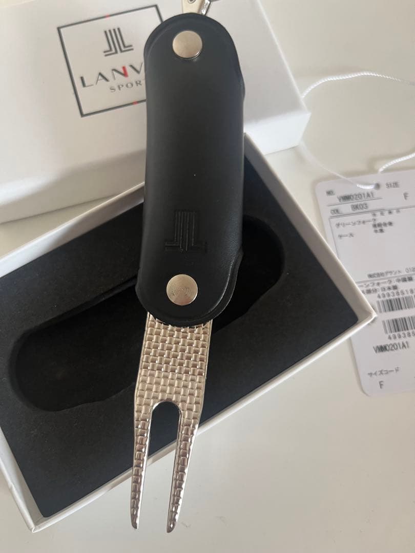 新品　ランバン　ゴルフ　グリーンフォークLANVIN SPORT 2点