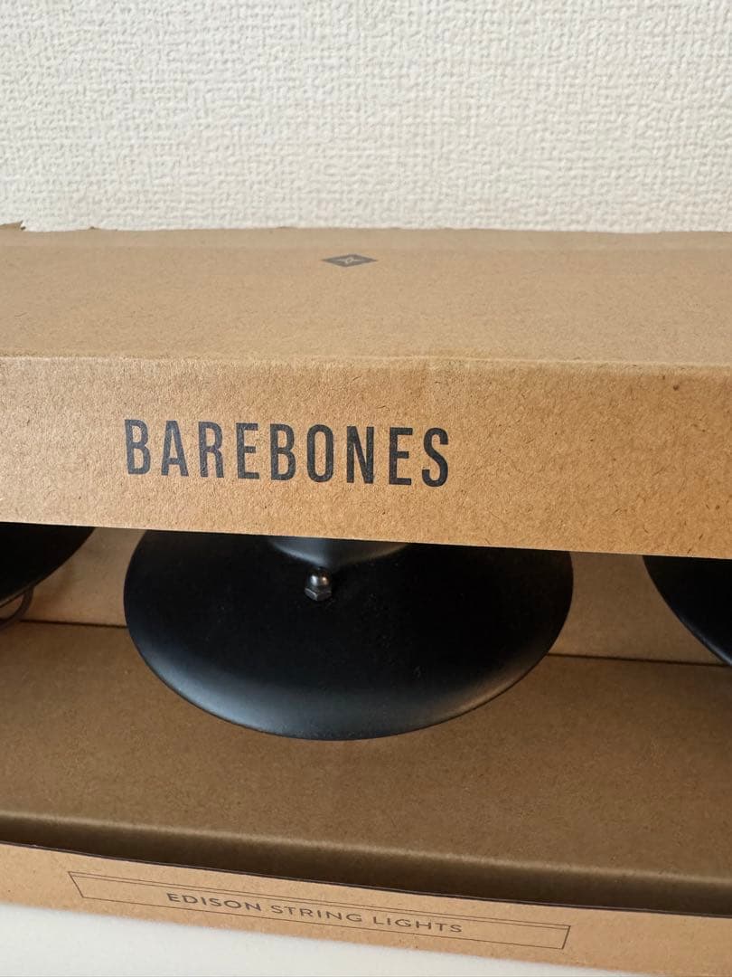 【正規品　新品】Barebones エジソン ストリング ペンダントライト　3連