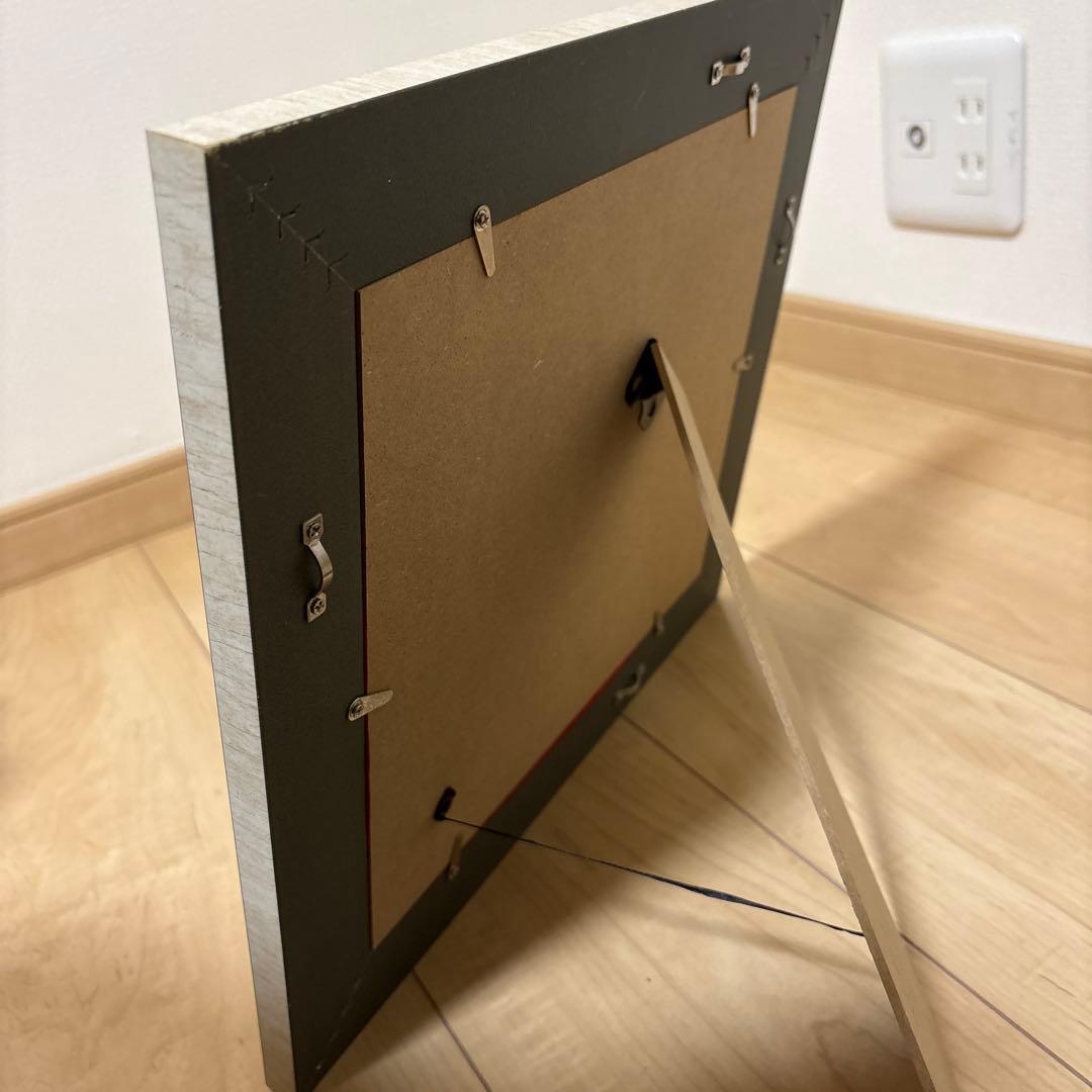タイ 美術品 シルク地絵 神の使いの白象 額装