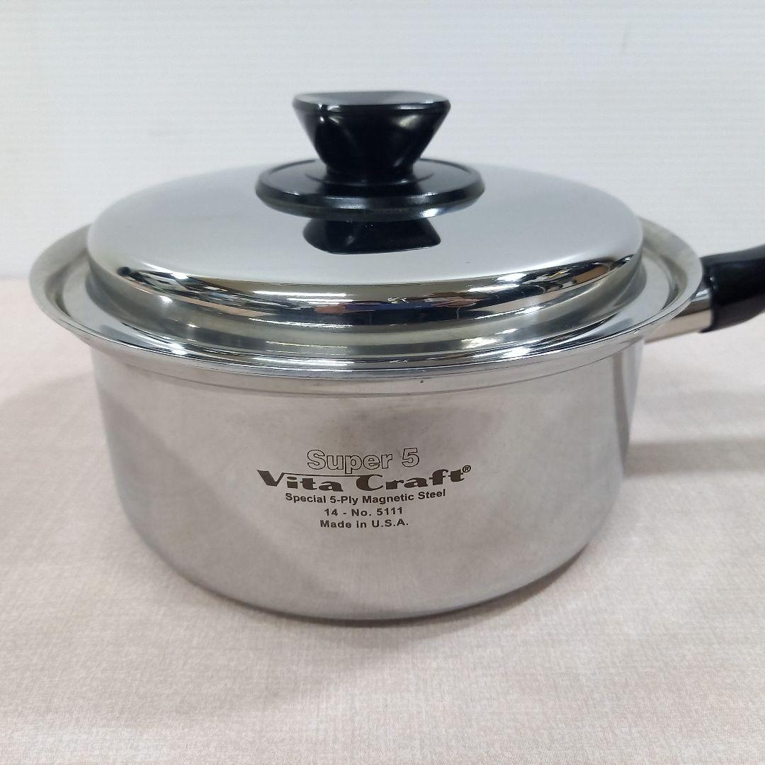 美品◎Vita Craft Super 5 片手鍋1.9L No.5111