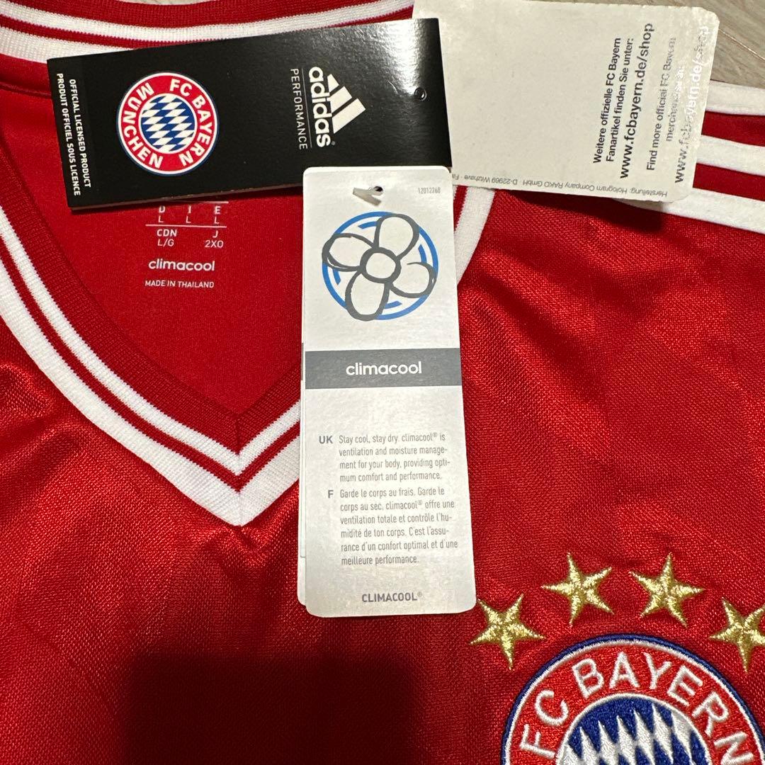 adidas Bayern Munchen レッドジャージ　UK Lサイズ