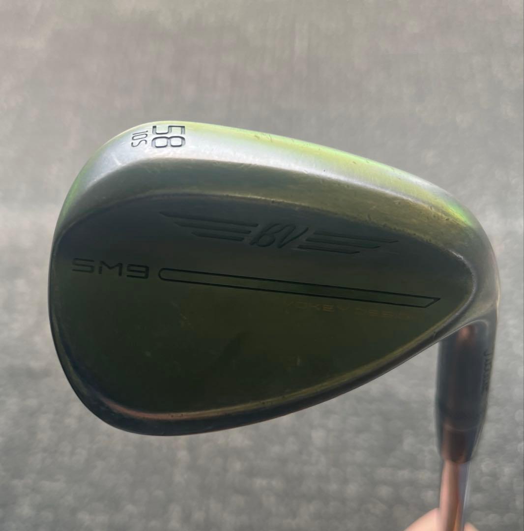 タイトリスト　ボーケイsm9 58 10S ジェットブラック