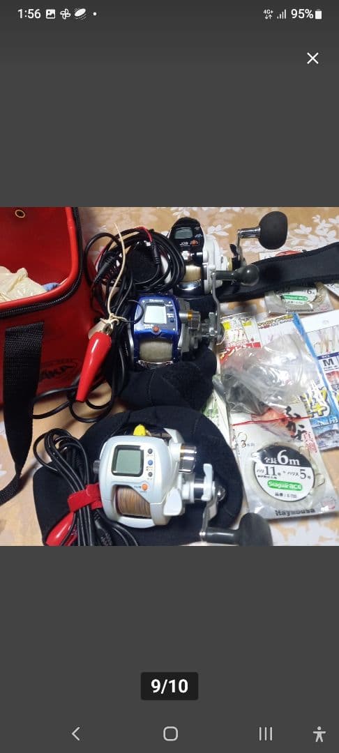 ダイワ電動リール セット写真の3セット早い者勝ちですよ！他にも出品しますよ‼️
