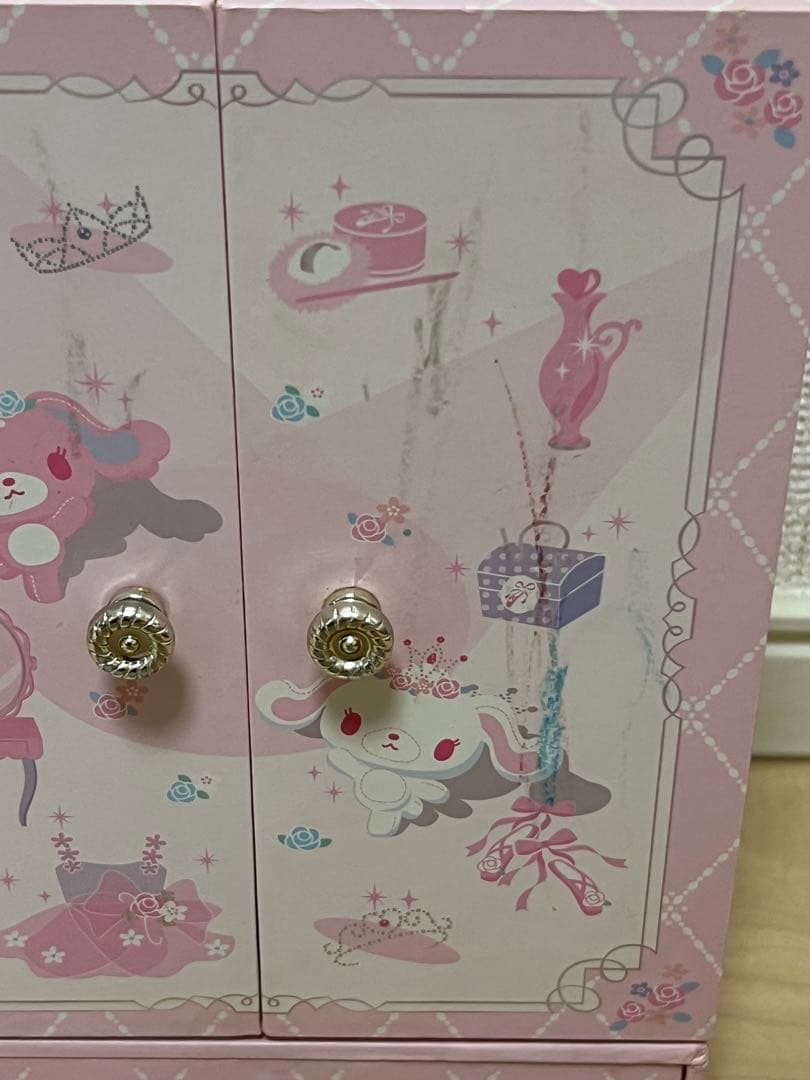 【レア】シュガーバニーズ　オルゴール付き　アクセサリーbox