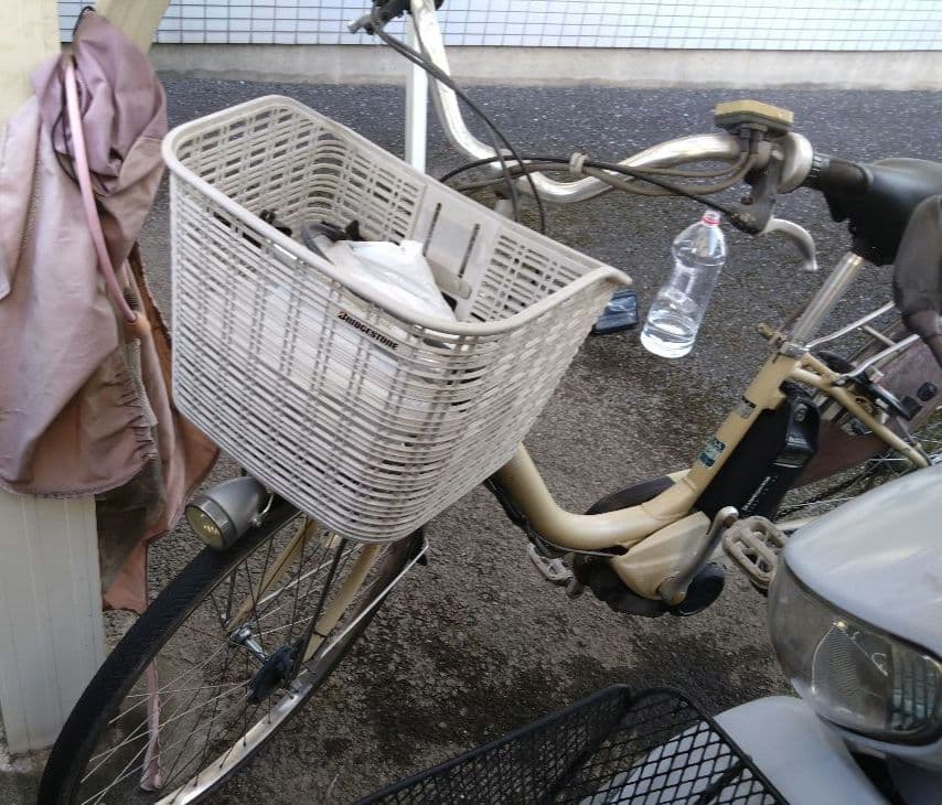 Bridgestone Assista 電動アシスト自転車 ベージュ　中古品