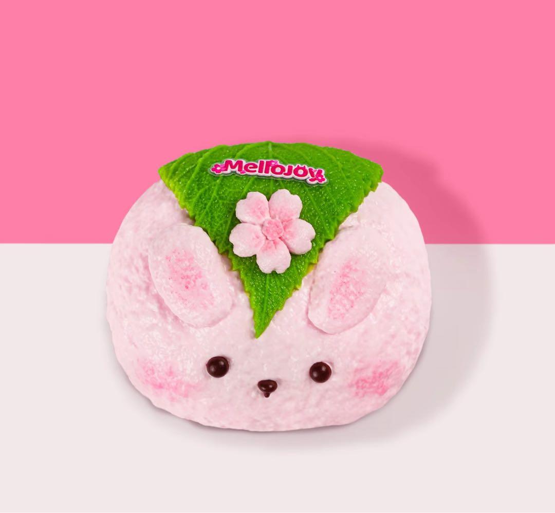 Mellojoy うさぎ桜餅　桜シーズン