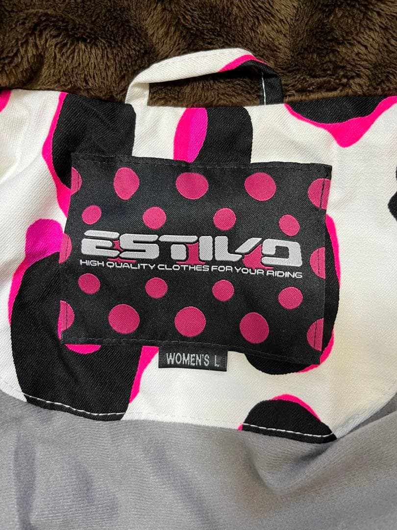 ★値下げ中★【上下セット】ESTIVO ヒョウ柄 スノーボードウェア L