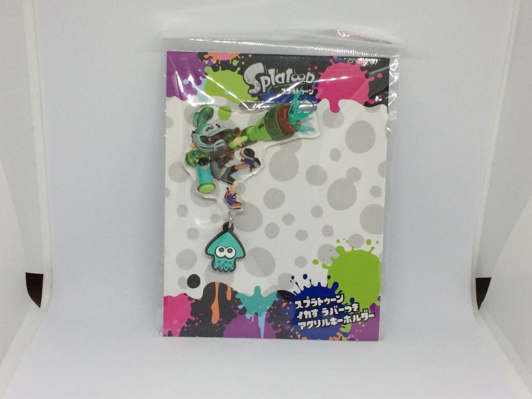 スプラトゥーン　イカすラバーつきアクリルキーホルダー　全8種セット