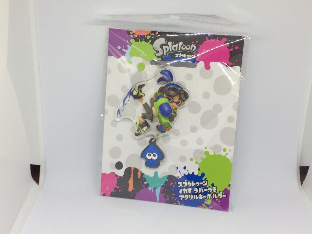 スプラトゥーン　イカすラバーつきアクリルキーホルダー　全8種セット