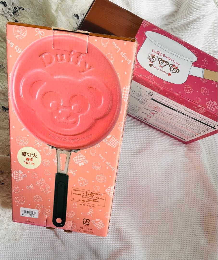 【 未使用 】 ダフィー フライパン なべ ディズニシー