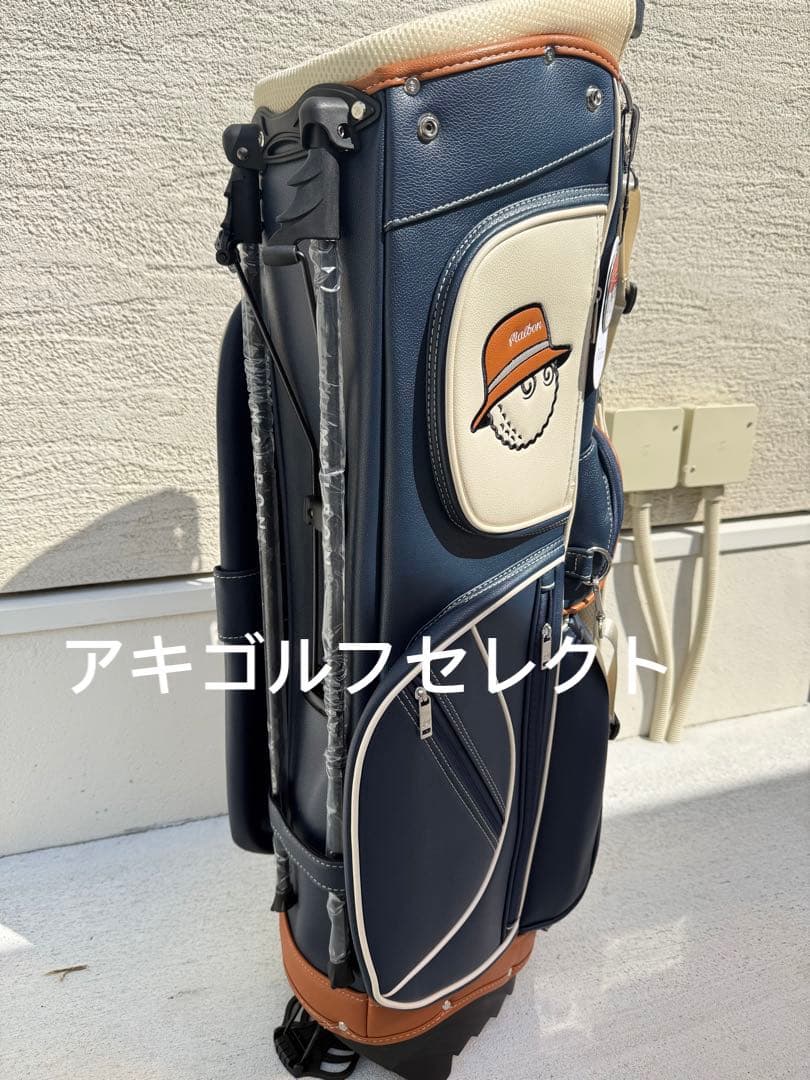 即日発送　Malbon キャディバッグ ネイビー