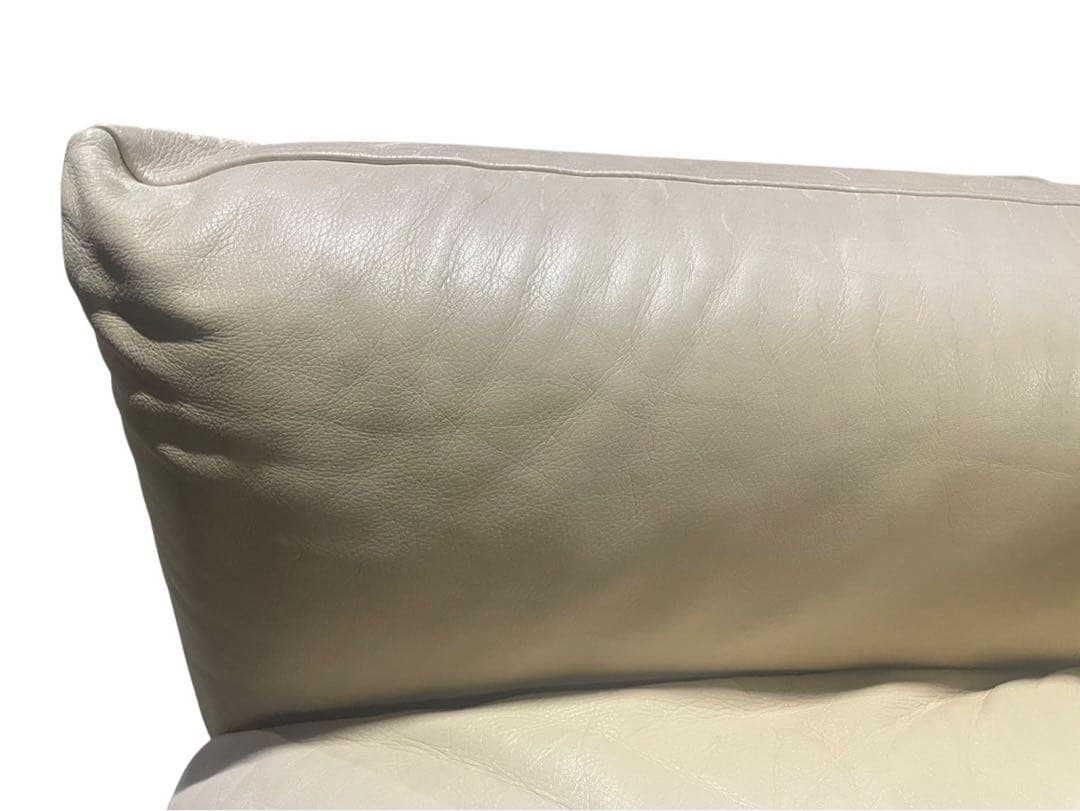 わたなべ◯④arflex アルフレックス マレンコ 本革 レザー 3人掛け