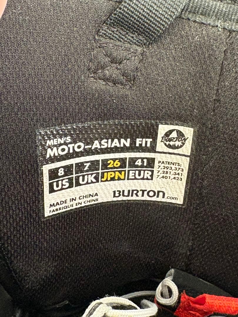アザール推しBURTON バートン　MOTO スノーボードブーツ 26㎝