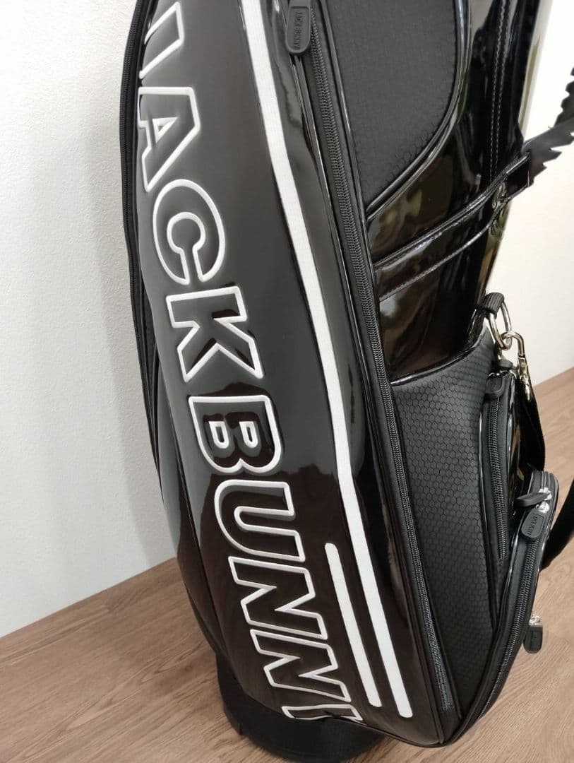 【希少品】ジャックバニー キャディバッグ 9.0型　エナメルシリーズ