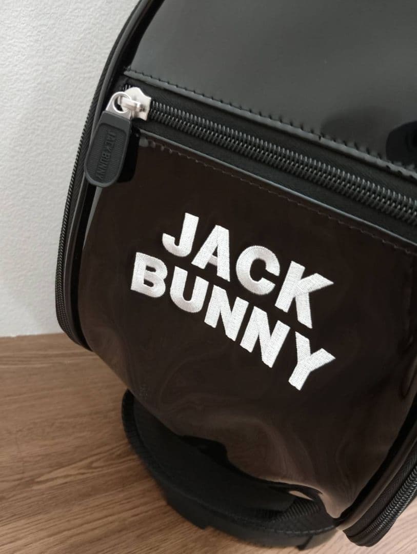 【希少品】ジャックバニー キャディバッグ 9.0型　エナメルシリーズ