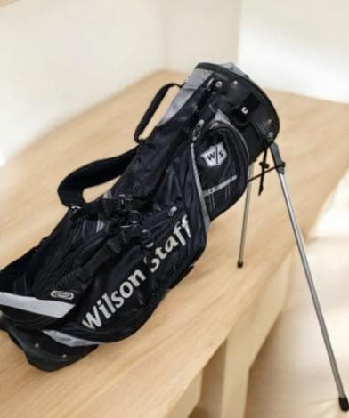 SU送料無料/美品　Wilson Staff スタンド式ゴルフ ブラック