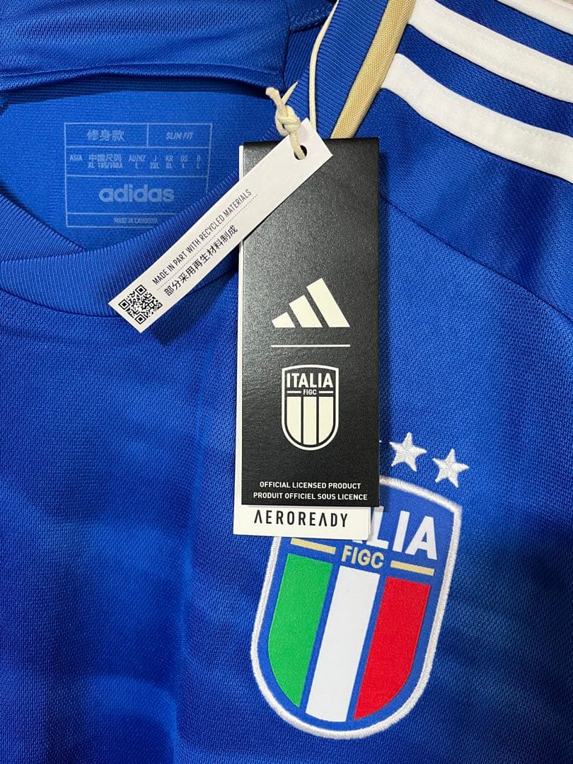 未使用品 adidas イタリア代表 ユニフォーム 2023年 アディダス