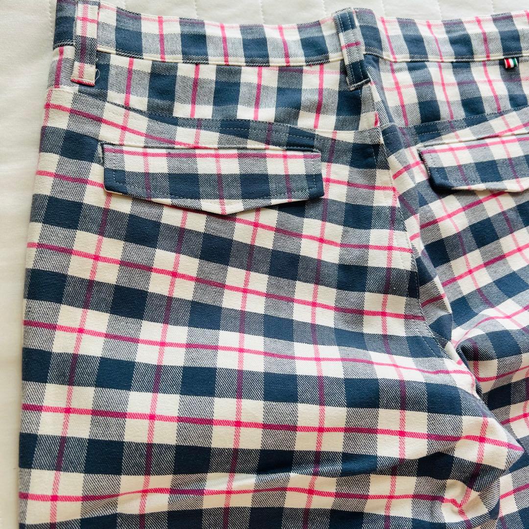 【新品】PAR 72 パーセッタンタドゥエ ゴルフ パンツ 長ズボン チェック柄