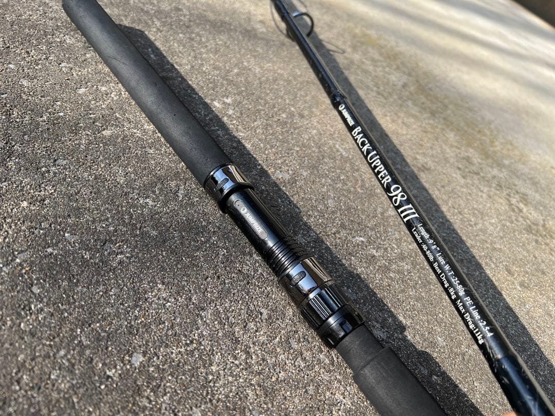 JUMPRIZE BACK UPPER 98Ⅲ 2ピース ロッド 中古