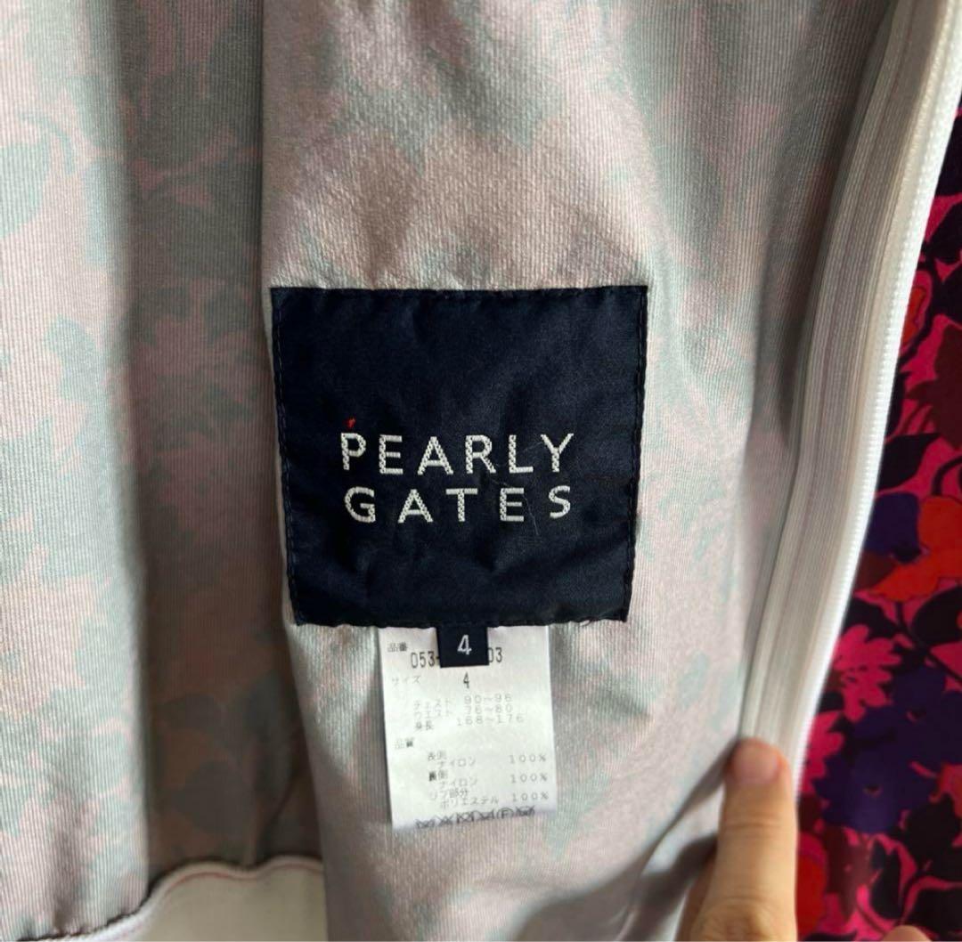 PEARLY GATES 花柄ジャケット 39