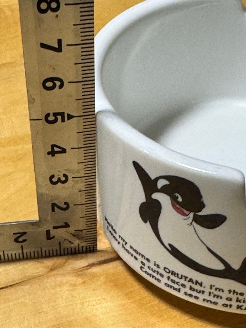 ⭐️希少⭐️鴨川シーワールド シャチ ORUTAN 灰皿　陶器