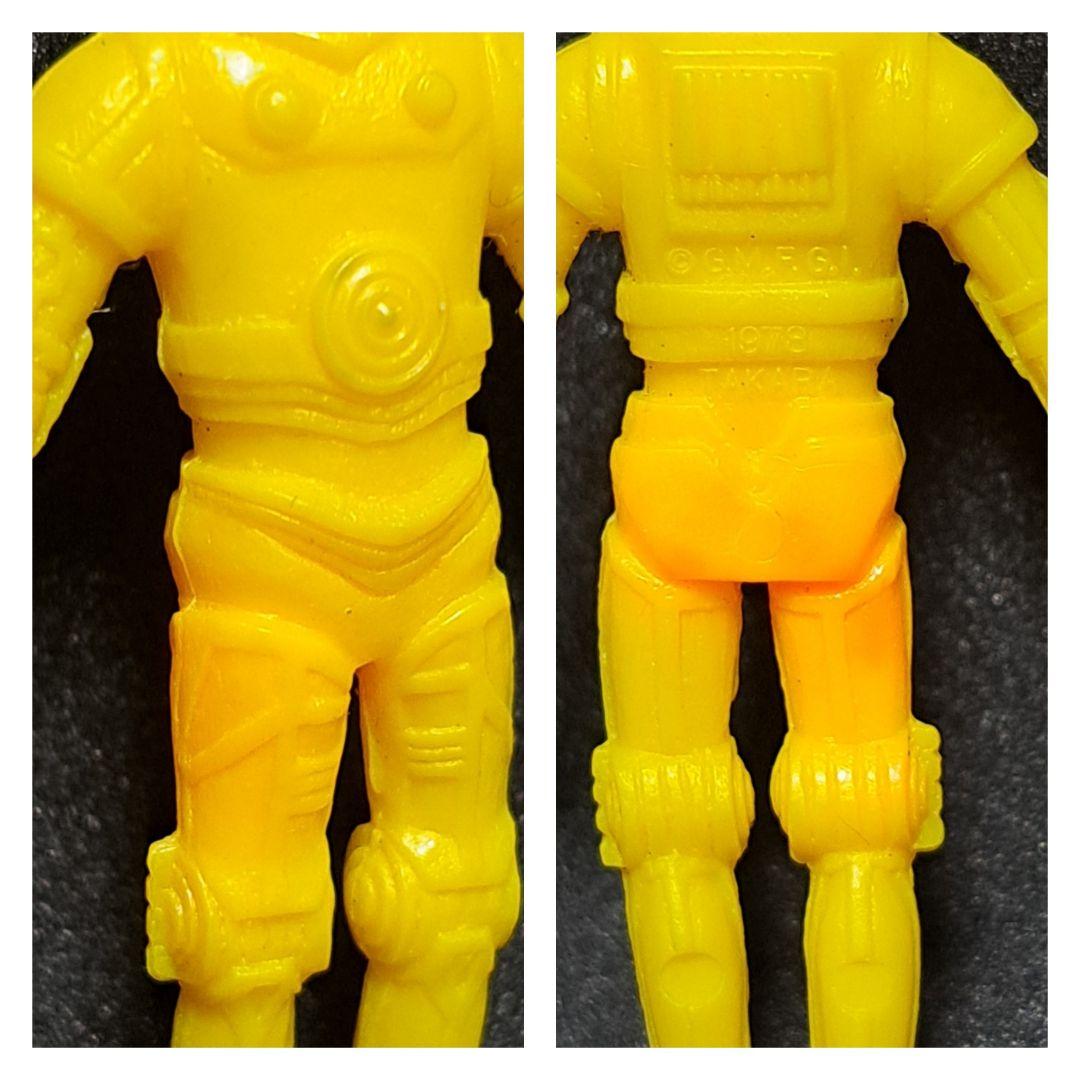 スターウォーズ消しゴム　C-3PO　森永　キャラメル　フィギュア　タカラ