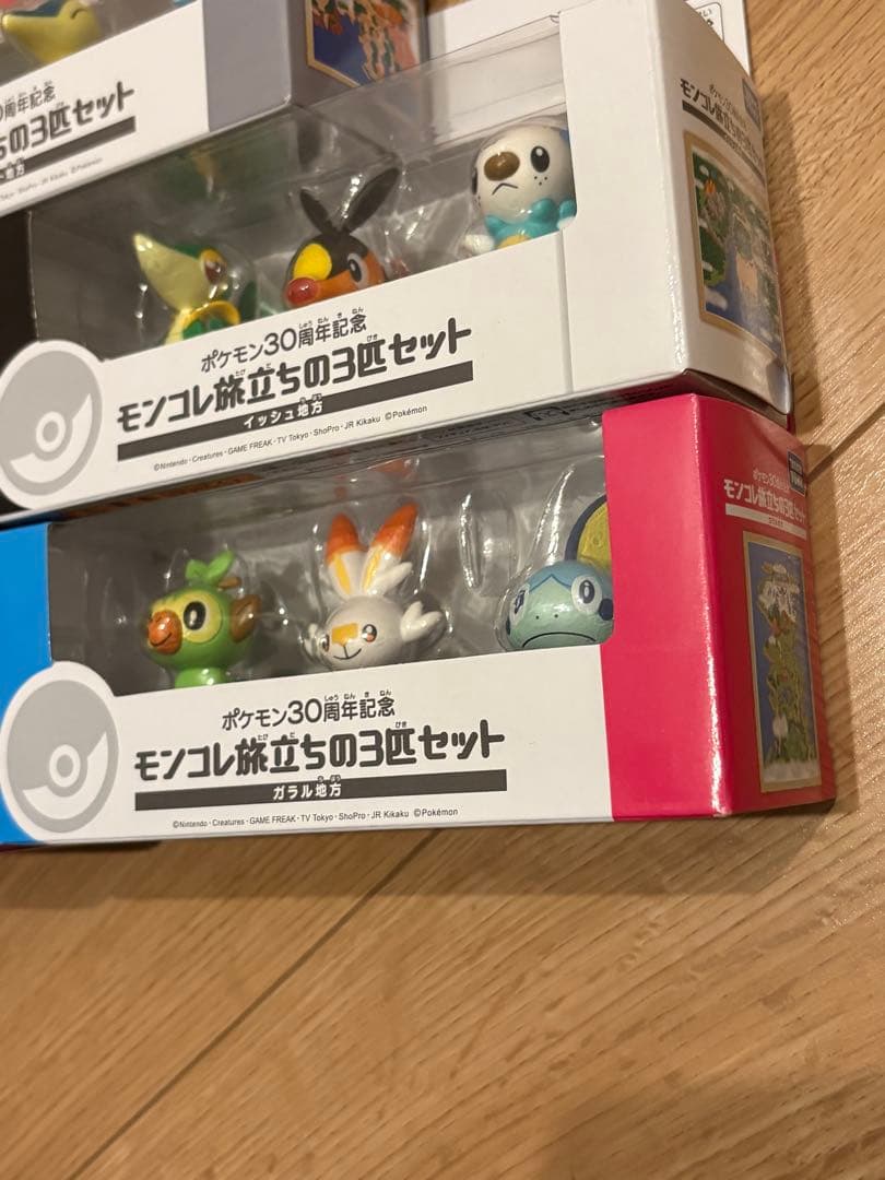 ポケモン モンコレ旅立ちの3匹セット 5セット 30th