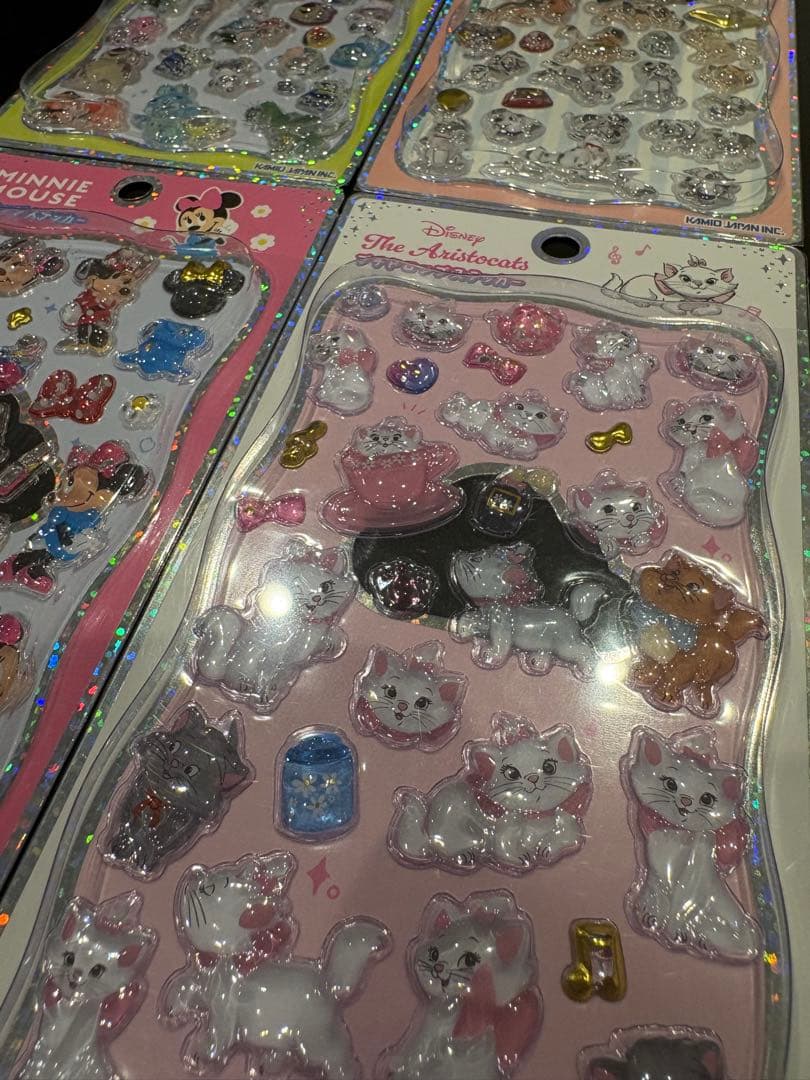 正規品　ディズニープチドロスティッカー 4枚セット