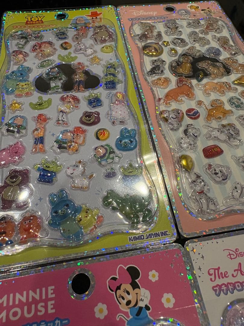 正規品　ディズニープチドロスティッカー 4枚セット
