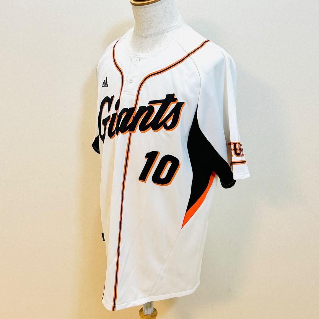 美品 アディダス L 読売ジャイアンツ ユニフォーム 10番 ホーム ファン