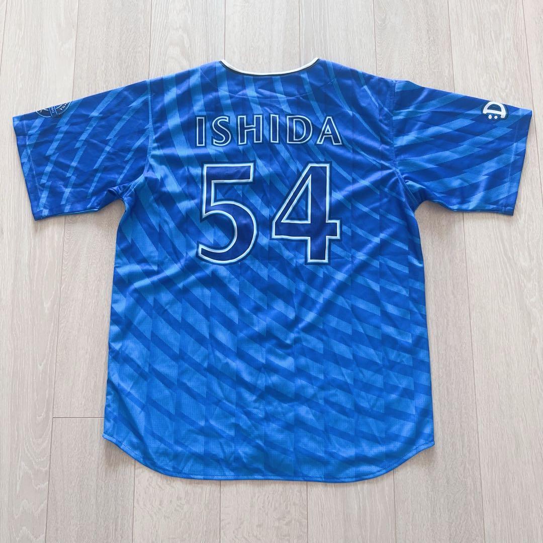横浜DeNAベイスターズ#54石田裕太郎 ハイクオリティーレプリカユニフォームL