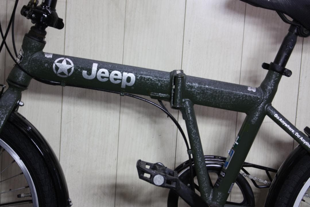 人気！JEEP 20インチ シマノ6段 折り畳み自転車