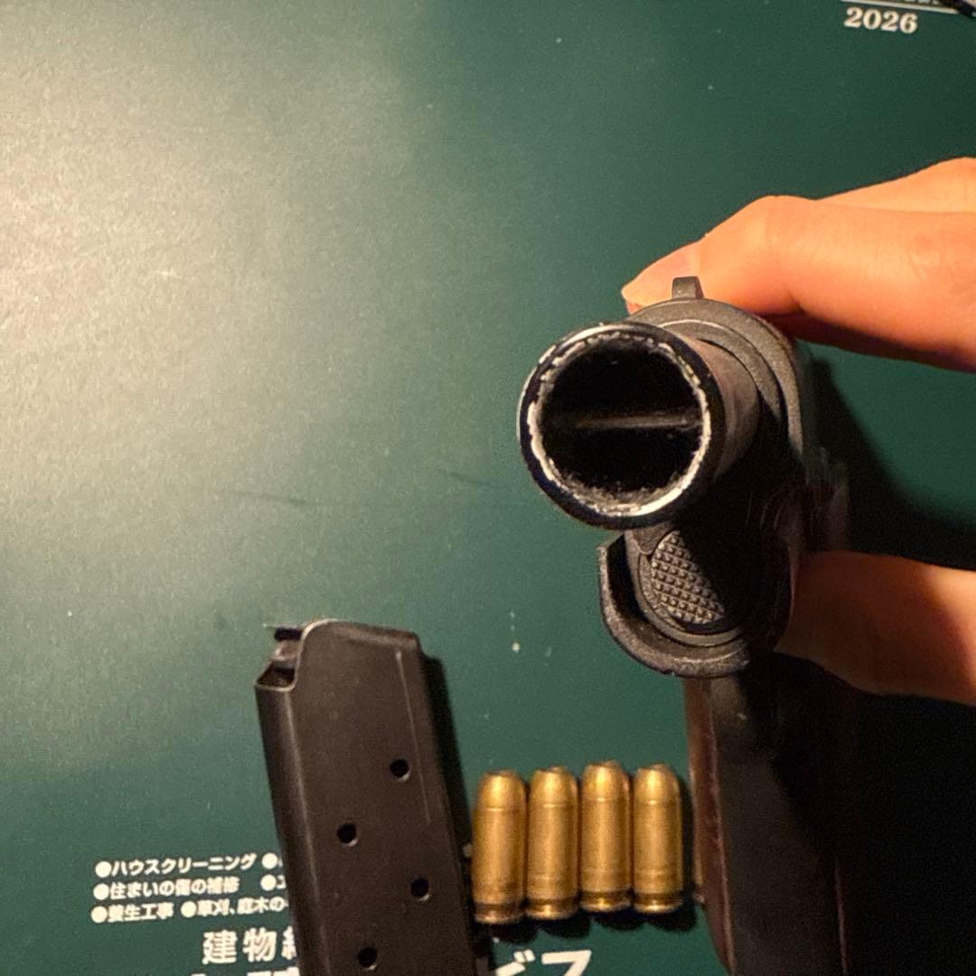 マルシンモデルガンM1911ガバメント　リアルカスタム「玩具、インサート付き。